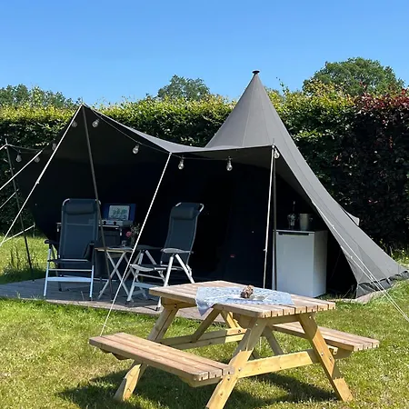 Erve Zonnehoeve Minicamping En Wijngaard Kamp alanı